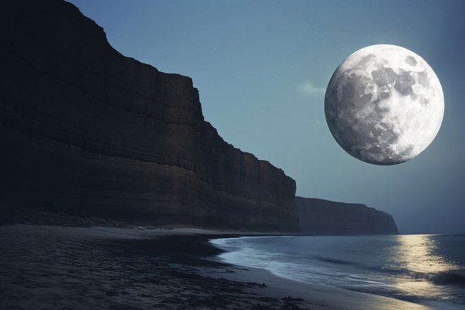 Луна в небе Луна в небе