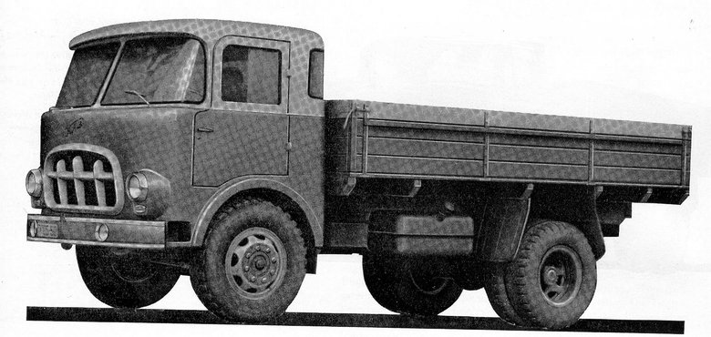  Первый прототип КАЗ-605, 1958 г.