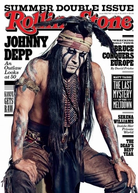 Джонни Депп на обложке нового Rolling Stone