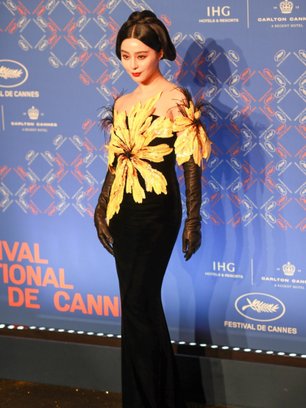 Фань Бинбин в платье Yanina Couture Фань Бинбин в платье Yanina Couture