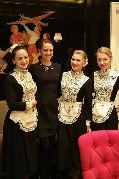 Во время пребывания в Москве Натали Портман посетила ресторан «Dr. Живаго», принадлежащий Александру Раппопорту