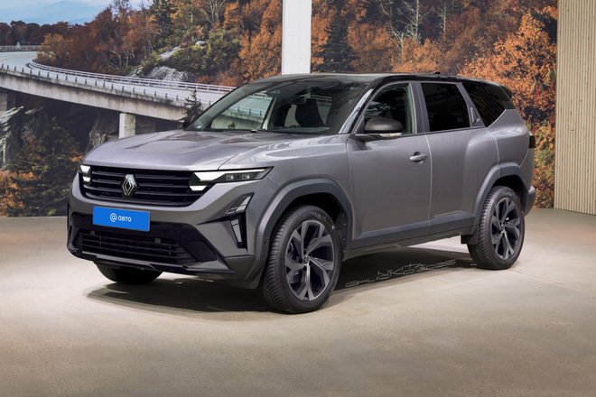 рендер Renault Boreal рендер Renault Boreal