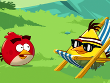 Кадр из Angry Birds. Сердитые птички