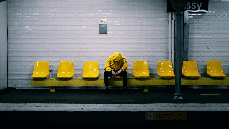 Человек в метро Человек в метро