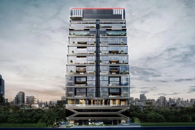 Здание Porsche Design Tower Bangkok