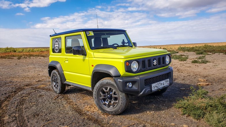 slide image for gallery: 25066 | Анонс: Suzuki Jimny в степях Калмыкии