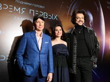 Евгений Миронов, Александра Урсуляк и Филипп Киркоров