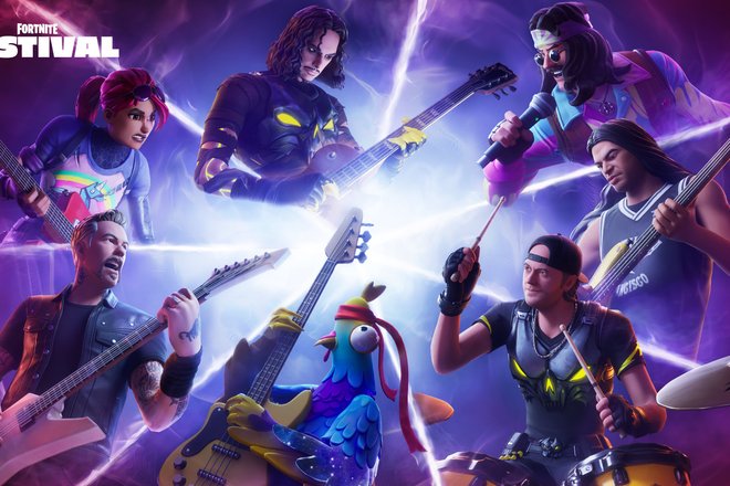 fortnite metallica