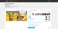 Создание мема в Imgflip