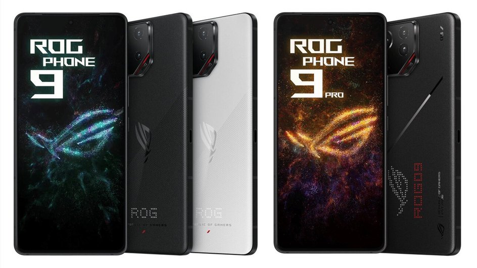 Варианты расцветок ROG Phone 9 и 9 Pro