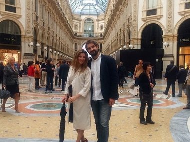 Slide image for gallery: 4460 | Комментарий «Леди Mail.Ru»: Жанна и Василий путешествуют по Италии уже несколько месяцев