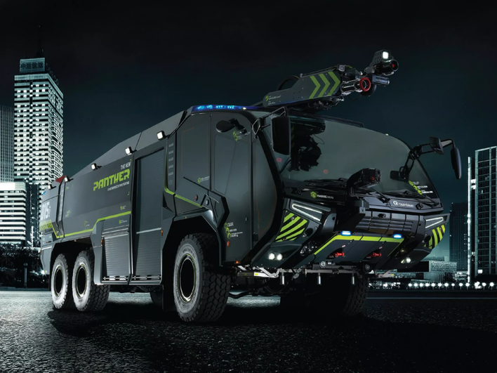 Пожарная машина Rosenbauer Panther 6x6 Electric