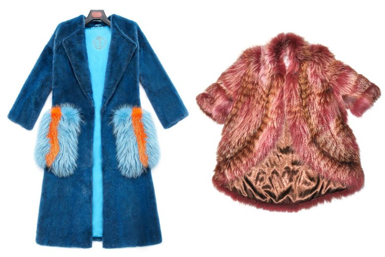 Слева: пальто из меха норки и меха песца, «Меха Екатерина», 310 000 руб; справа: полупальто из лисы FurOr, 65 000 руб.
