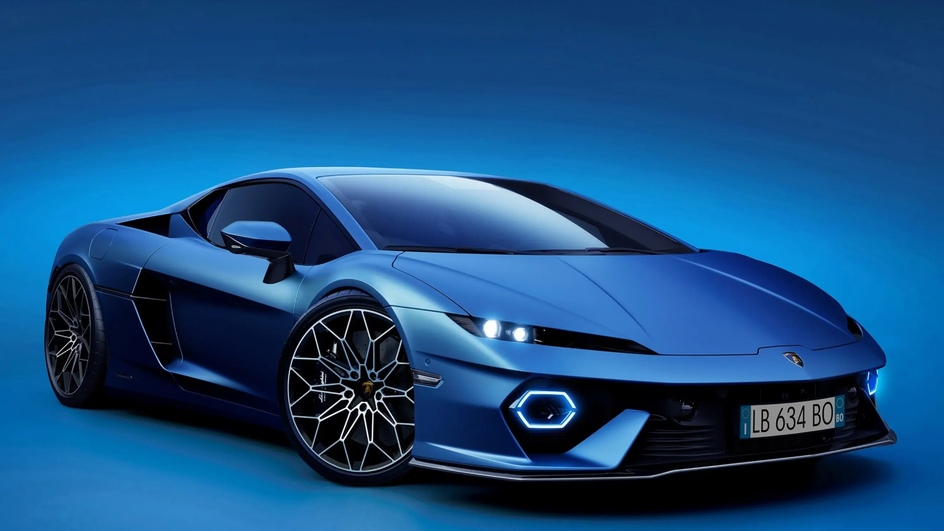 Lamborghini Temerario вид спереди Lamborghini Temerario вид спереди