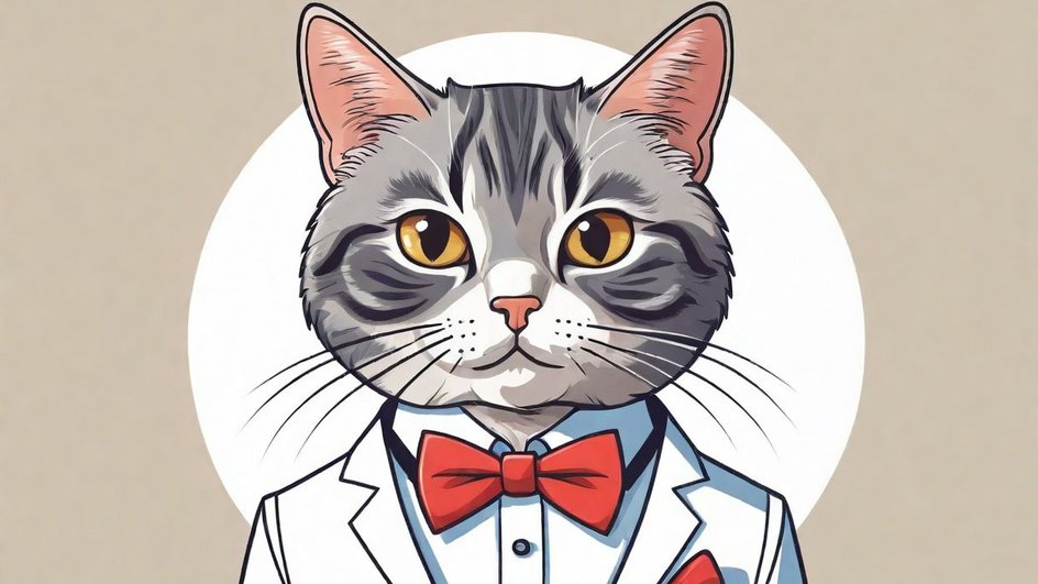 Кот в пиджаке Кот в пиджаке
