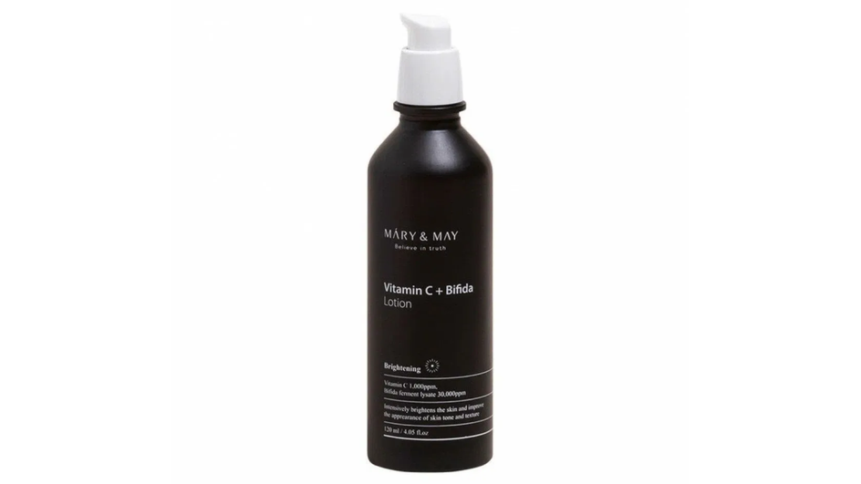 Лосьон для сухой кожи лица фирмы MARY & MAY серия Vitamin C+ Bifida Lotion Лосьон для сухой кожи лица фирмы MARY & MAY серия Vitamin C+ Bifida Lotion