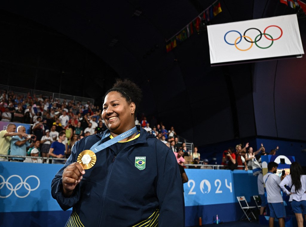Бразильская дзюдоистка Соуза стала олимпийской чемпионкой в весе свыше 78 кг