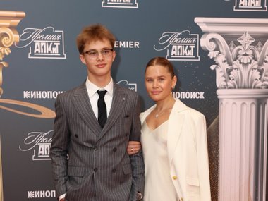 Леон Кемстач с мамой Лаурой Леон Кемстач с мамой Лаурой