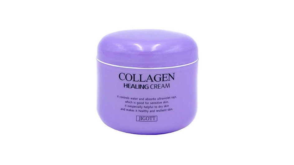 Крем для лица JIGOTT COLLAGEN HEALING CREAM. Крем для лица JIGOTT COLLAGEN HEALING CREAM.