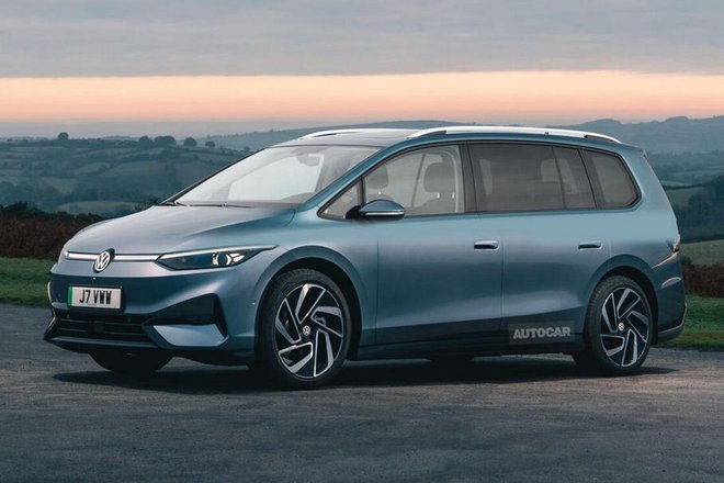 Неофициальный рендер Volkswagen Touran Неофициальный рендер Volkswagen Touran