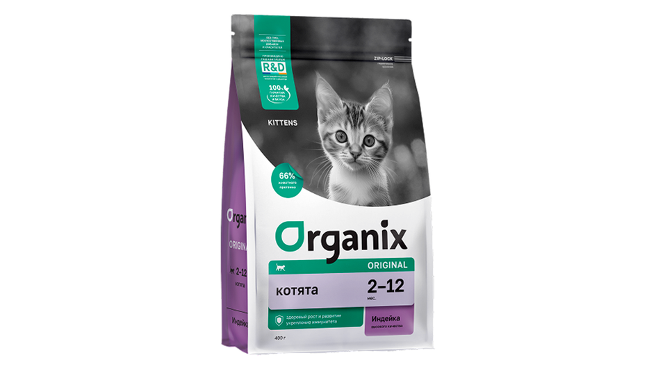Сухой корм для котят Organix Original Kittens Сухой корм для котят Organix Original Kittens