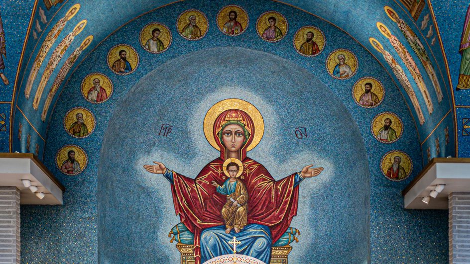 Храм в праздник Сретения Господня Храм в праздник Сретения Господня