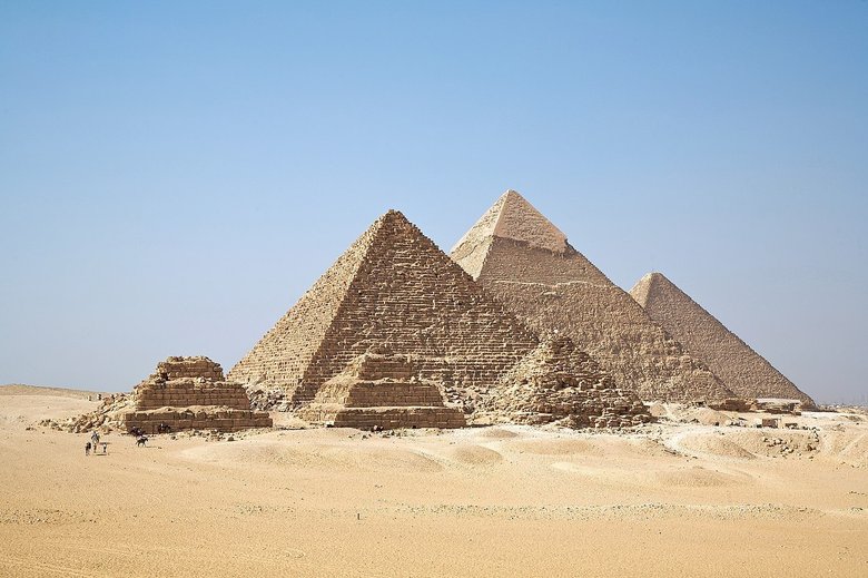 Пирамиды Гизы. Фото: Wikipedia.org / Ricardo Liberato. All Gizah Pyramids, CC BY-SA 2.0