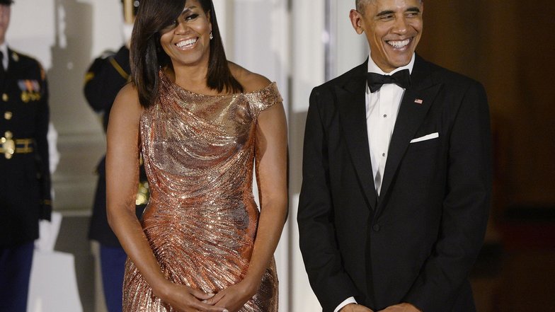Slide image for gallery: 6889 | Барак и Мишель Обама поженились в 1992 году