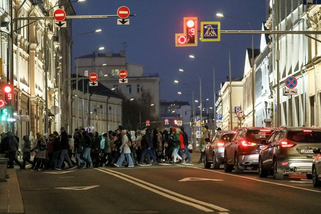 Обстановка в Москве во время нерабочих дней