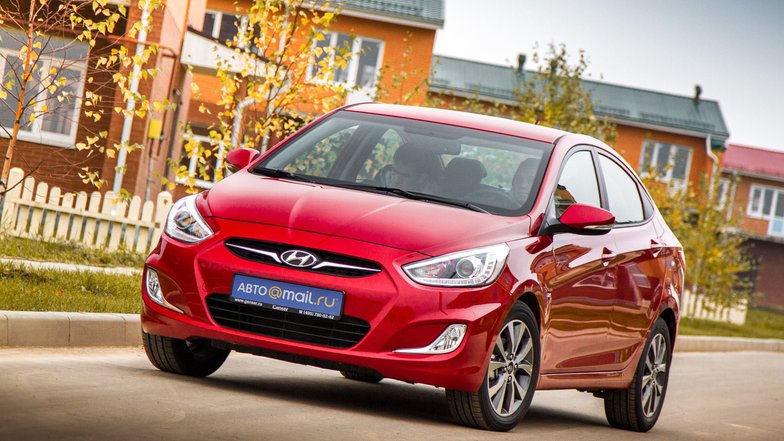slide image for gallery: 15290 | Hyundai Solaris. Сравнительный тест