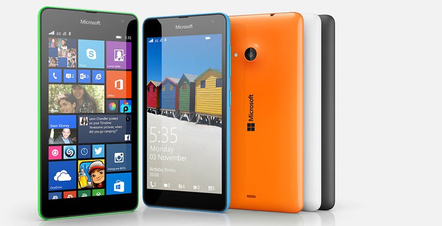 Microsoft Lumia 535 vs Microsoft Lumia 540