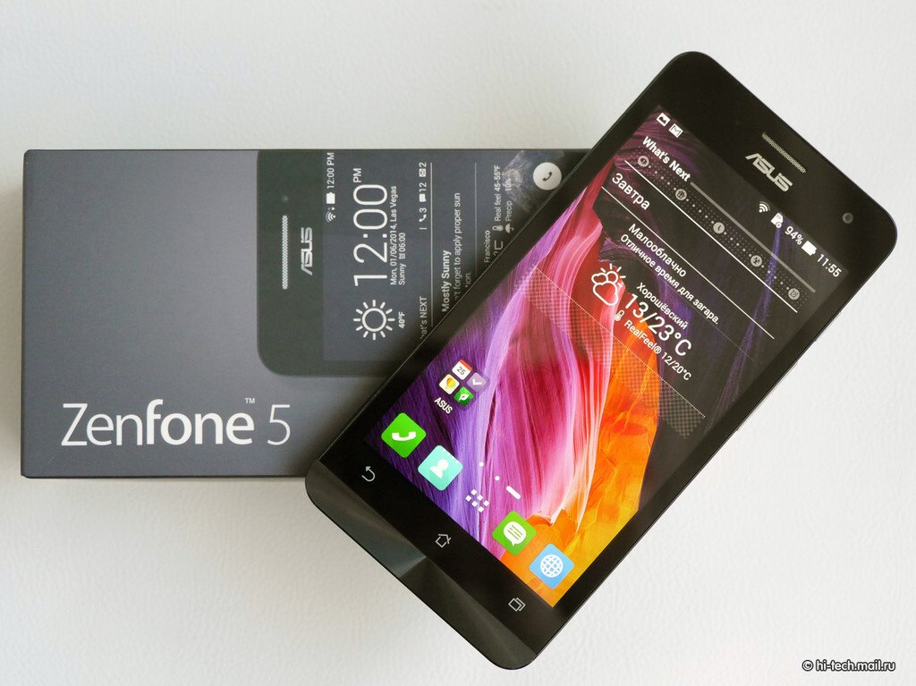 Обзор смартфона Asus Zenfone 5 A502CG