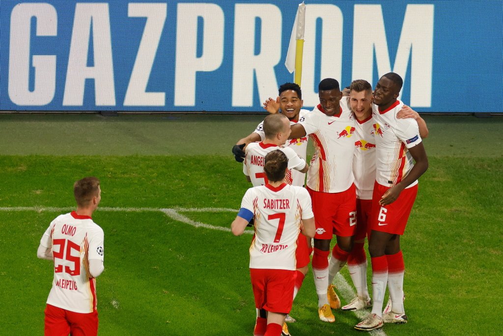 «Лейпциг» вырвал победу у мёнхенгладбахской «Боруссии», проигрывая со счетом 0:2