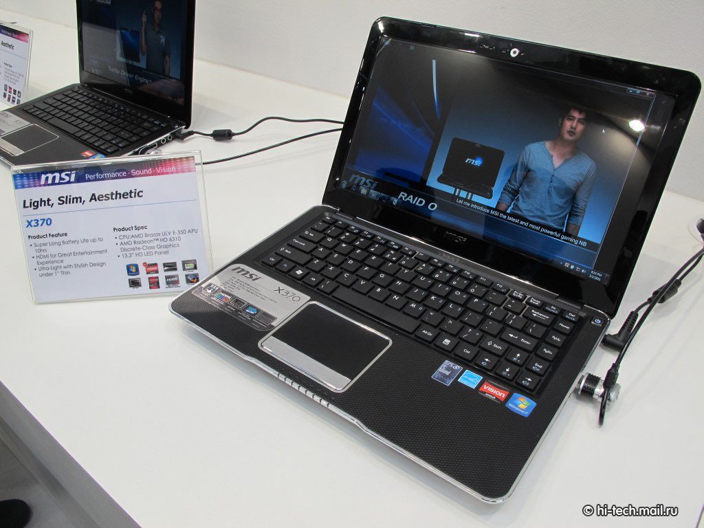 CeBIT 2011: мобильные новинки MSI - Hi-Tech Mail.ru