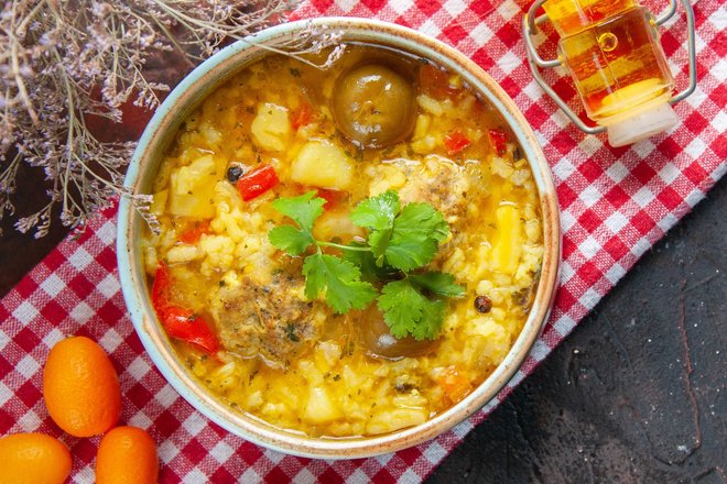 суп с рисом суп с рисом