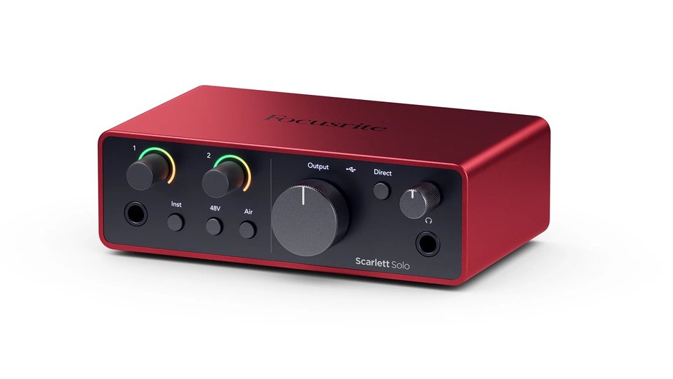 Звуковая карта FOCUSRITE Scarlett Solo 4th Gen Звуковая карта FOCUSRITE Scarlett Solo 4th Gen