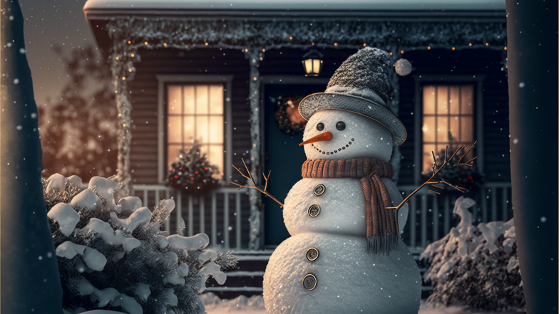karakat_snowman_in_the_yard_of_a_house_decorated_for_christmas__9918fac0-4c31-464d-a0cb-b8ad1b6241a2.png