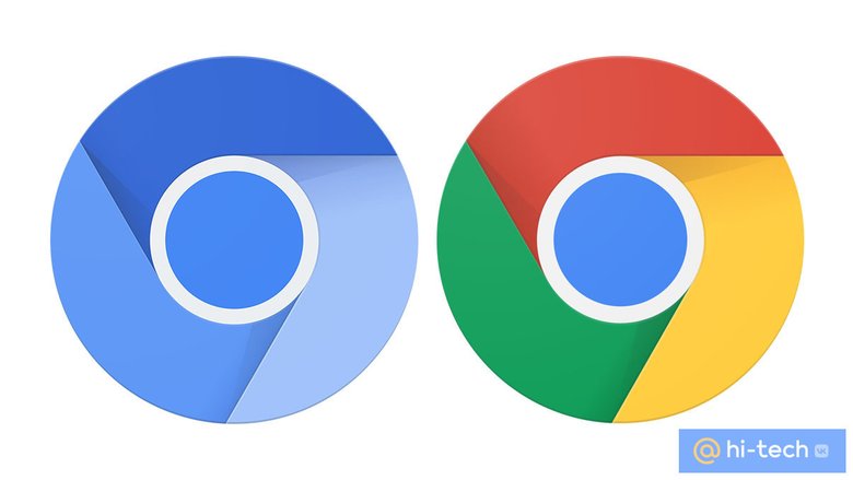 Логотип Chromium и Google Chrome