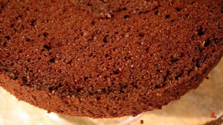 Сахара 1 5 ч. Шоколадный шифоновый бисквит.