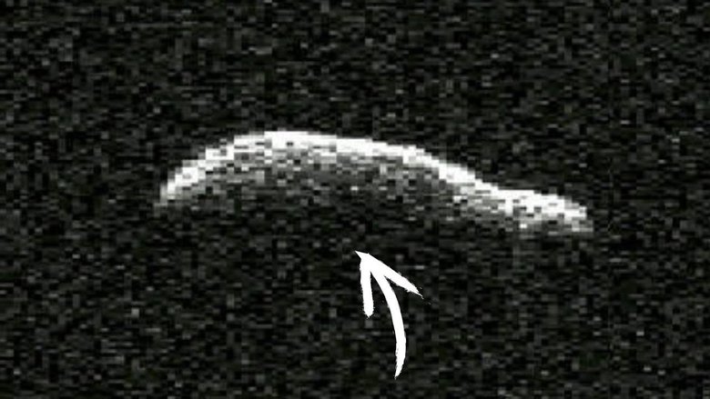 Показаны темные и светлые пятна на поверхности астероида. Фото: NASA/JPL-Caltech