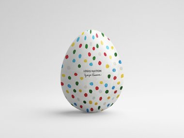 Концепт: пасхальные яйца от известных модных брендов