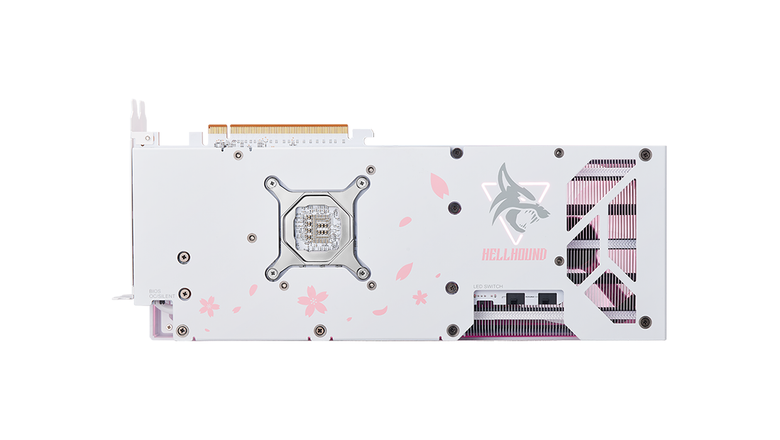 PowerColor RX 7800 XT Hellhound Sakura Edition