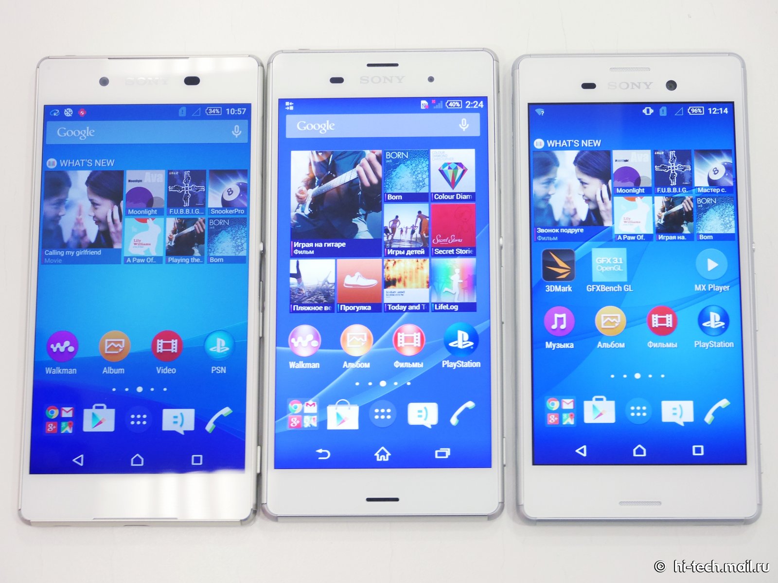 Мировой анонс флагмана Sony Xperia Z3+: топовый водостойкий смартфон -  Hi-Tech Mail.ru