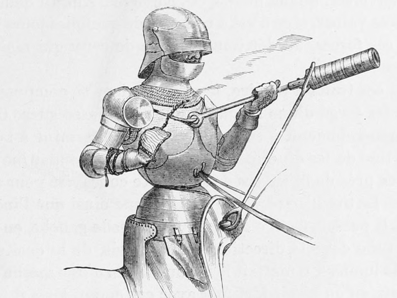 Рыцарь с ручницей. Фото: Pinterest