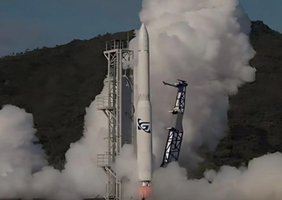 Ракета Eris во время первого запуска