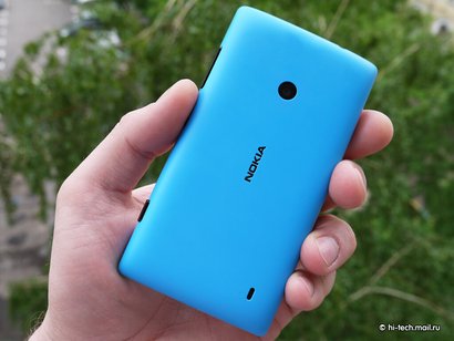 Как сделать скриншот на телефоне Nokia Lumia 520 (Cyan)