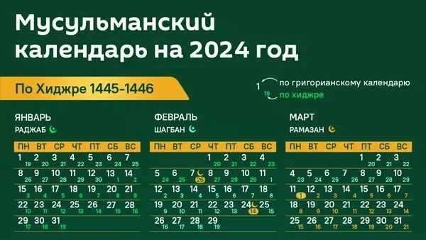 Календарь на 2024 год - версия для печати