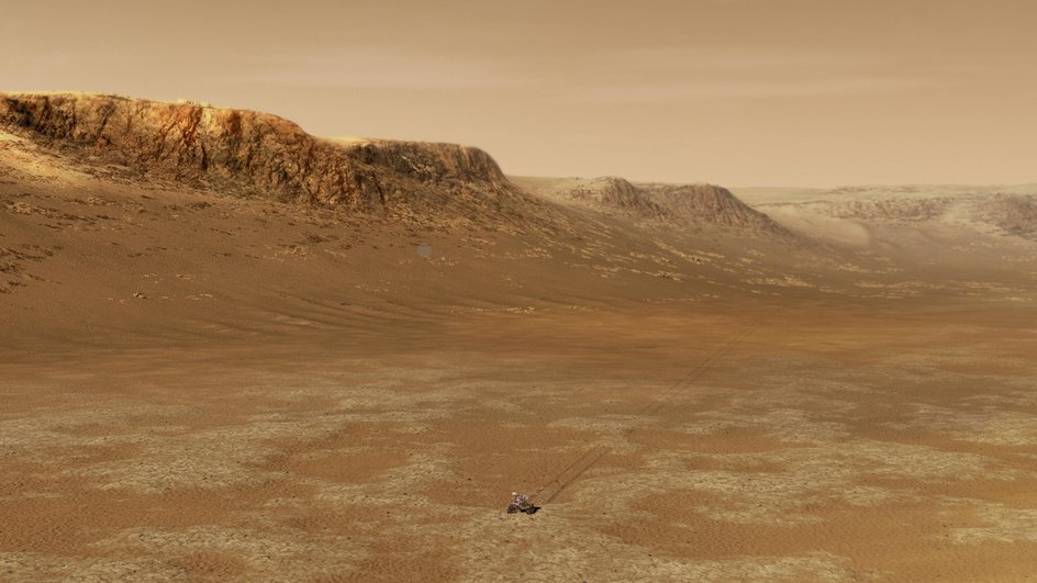 Марсоход NASA Perseverance исследует кратер Езеро на Марсе Марсоход NASA Perseverance исследует кратер Езеро на Марсе