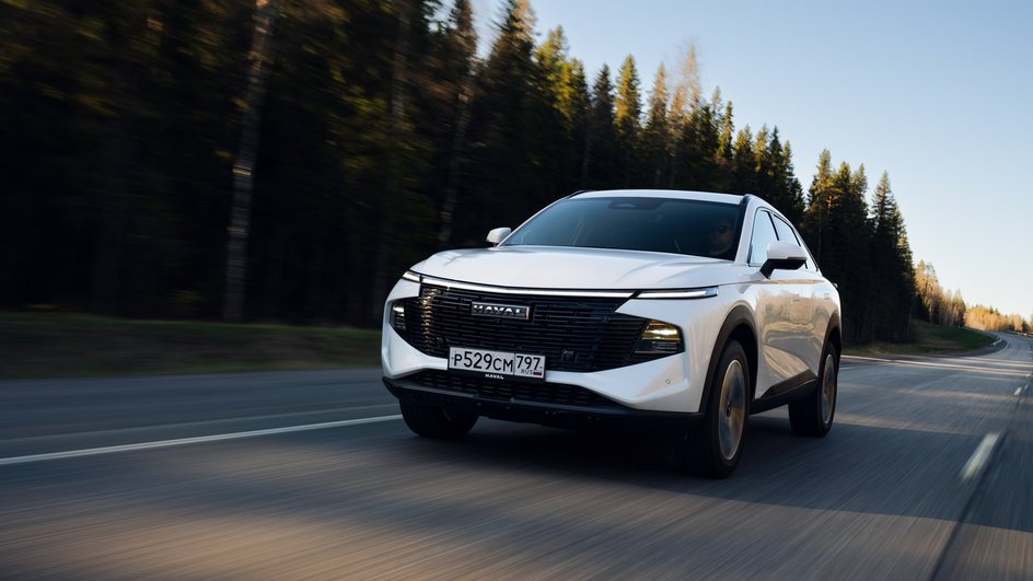 Тест-драйв Haval F7x статический и динамический