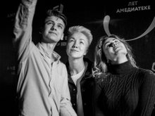 Дарья Мороз с гостями вечера Дарья Мороз с гостями вечера